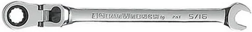 Vista 16 de GEARWRENCH Llave combinada de trinquete de cabeza flexible de 12 puntos, 5/16" - 9705