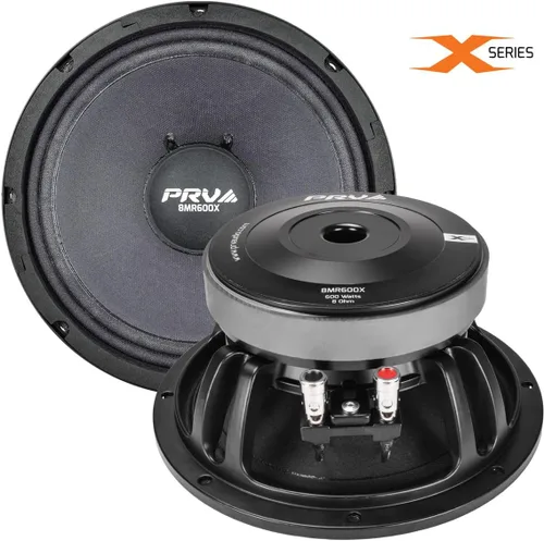 Vista 5 de PRV AUDIO Altavoz de rango medio de 8 pulgadas 8MR600X, 600 vatios, 8 ohmios, bobina de voz de doble capa de 2 pulgadas, altavoz de audio