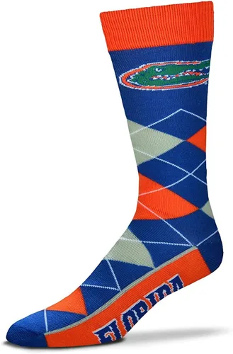 Vista 9 de FBF NCAA calcetines de equipo unisex para adultos Argyle Line Up