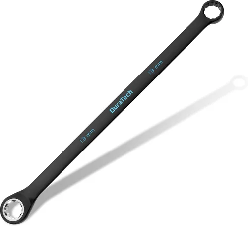 Vista 23 de DURATECH Llave de trinquete extra larga de 0.315 in, métrica, acero CR-V