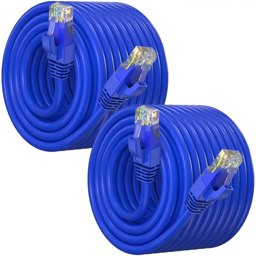 Vista 22 de Maximm Cable Ethernet Cat6, color negro (paquete de 2), cable UTP de 10 Gbps 550 MHz