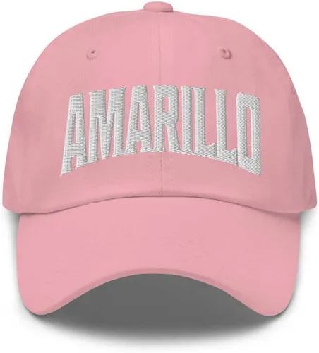 Vista 8 de Amarillo Baseball Cap Amarillo Dad Hat Texas TX Hat Embroidered Souvenir