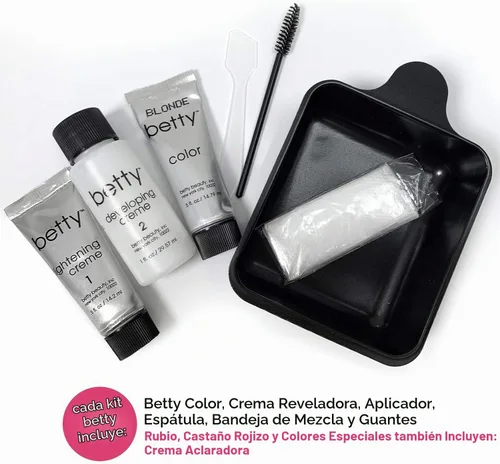 Vista 2 de Betty Beauty Blonde Betty - Kit de coloración para el cabello