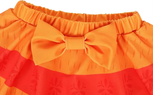 Vista 5 de Jurebecia Traje de baño de 2 piezas para niñas bikini Mirabel Isabella Pepa Dolores traje de baño tankini mágico para la familia y aventuras