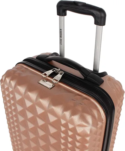 Vista 6 de Steve Madden Juego de maletas giratorias de 3 piezas Rose gold talla única D6005