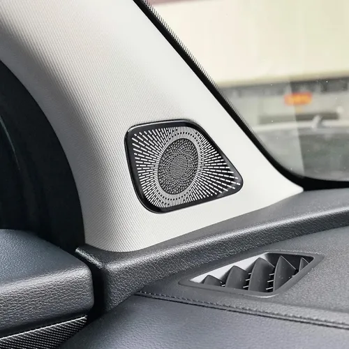 Vista 5 de YOUTOOCAR Cubiertas de aleación para altavoces de puerta de automóvil, cubiertas de altavoz de audio para tweeter, compatible con accesorios Kia