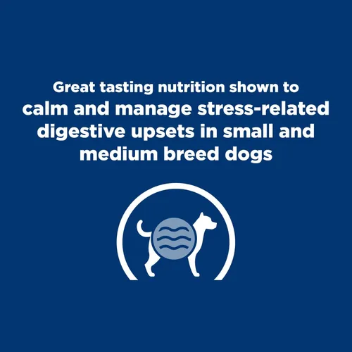 Vista 3 de Hill's Prescription Diet i/d Stress Digestive Care Alimento seco para perros # 1 recomendado por veterinarios, receta de pollo, 8 libras. Bolsa