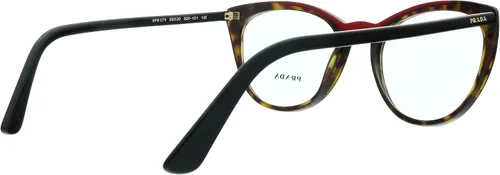 Vista 5 de Prada Gafas de sol con marco rojo de la Habana lentes transparentes 2087in