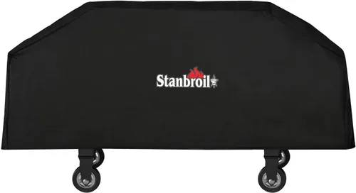 Vista 9 de Bolsa de transporte Stanbroil para parrilla de mesa Blackstone de 17 pulgadas sin capucha metálica, negra