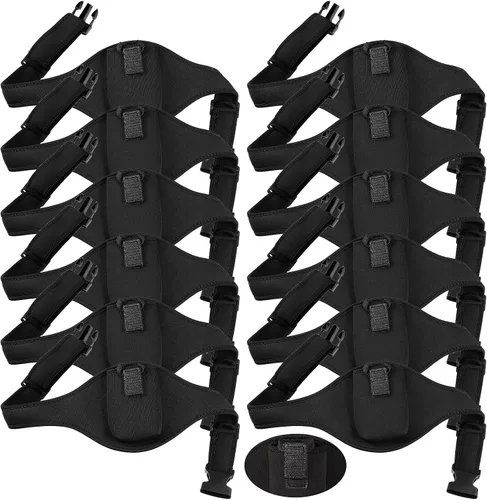 Vista 7 de Jexine Paquete de 8 Cinturones de Micrófono Inalámbrico para Teatro de Neopreno Soporte de Micrófono con Correa Anti-Caída Cinturón Absorbente
