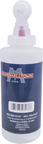 Vista 3 de Botella de sellador de lechada Marshalltown, con rodillos anchos de 1/8" y 1/4", SBR