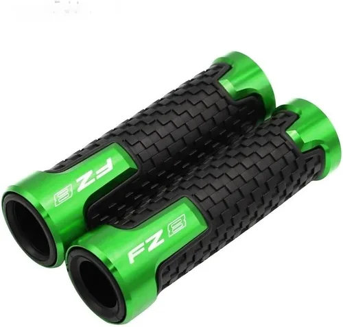 Vista 8 de Antideslizante manillar agarre cubre 7/8 "0.866 in CNC aluminio motocicleta mango agarres agarre para FZ8 FZ 8 2010 2011 2012 2013 2014 2015 2016