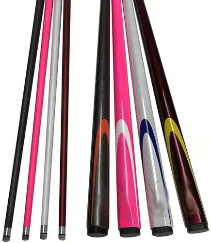 Vista 4 de 1 unid 1/2 Split Cue Fibra de Carbono Palo Material Material Tecnología Billar Accesorios