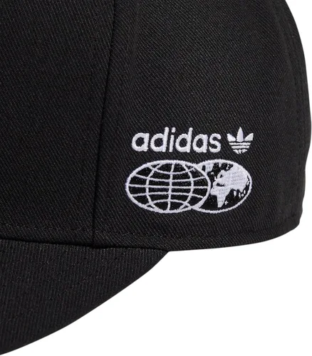 Vista 3 de adidas Originals Sombrero de ajuste ajustable estructurado moderno para hombre
