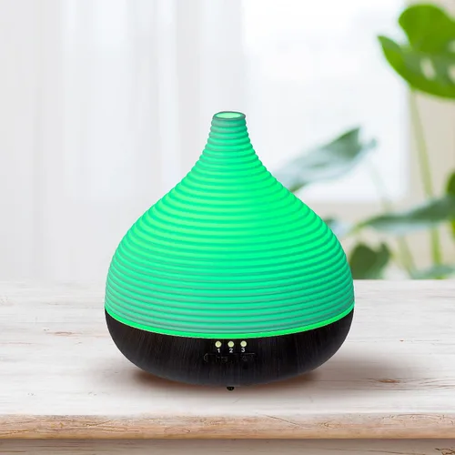 Vista 2 de AROMAR Difusor de aceite ultrasónico esencial, humidificador de niebla fría y aromaterapia, difusores para aceites esenciales con apagado automático