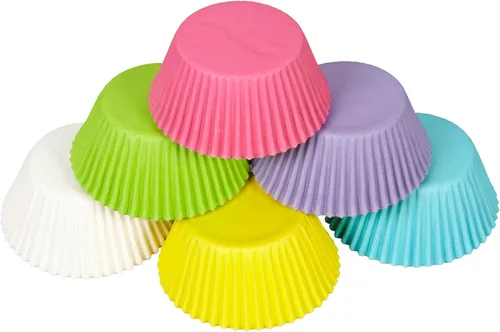 Vista 3 de Wilton Tazas para hornear cupcakes estándar multicolor, 75