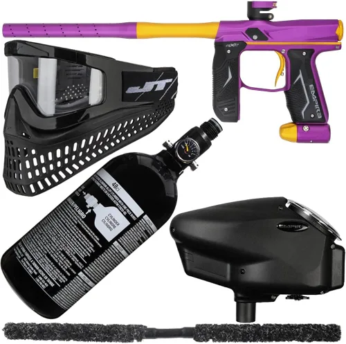 Vista 10 de Action Village Empire Axe 2.0 Super Kit de paquete de pistola de paintball