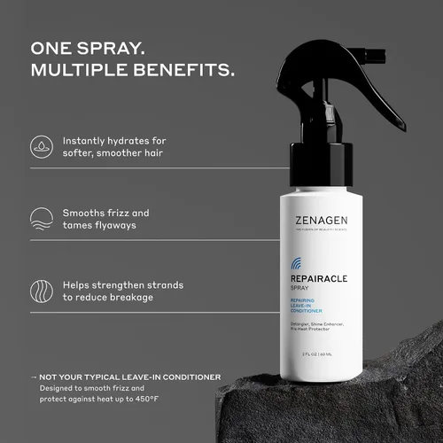 Vista 2 de Zenagen Repairacle Leave-In Conditioner Strengthens & Repairs