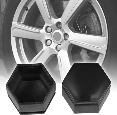 Vista 6 de uxcell 20 piezas de cubiertas para tuercas de rueda para Land Rover Range Rover Sport 2006-2013 para Buick Regal 2015-2017, cubiertas para tuercas