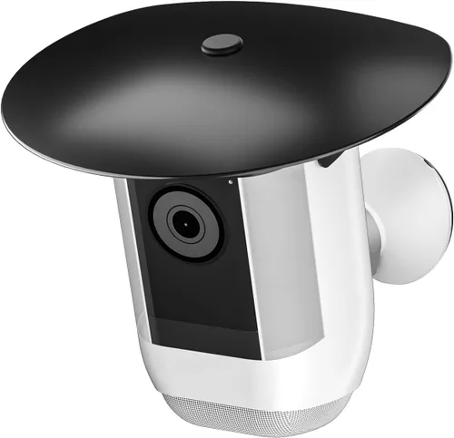 Vista 2 de Cubierta de sombra de lluvia solar compatible solo con cámara Spotlight Pro (paquete de 1, negro)