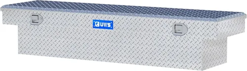 Vista 6 de UWS EC10561 Caja de herramientas para camiones de aluminio de pared gruesa de 72 pulgadas, tapa RigidCore