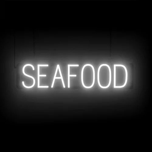 Vista 17 de SpellBrite Señal de PHO para restaurantes Señalización LED azul para restaurantes con LED de neón para empresas 13.2 x 6.3 pulgadas