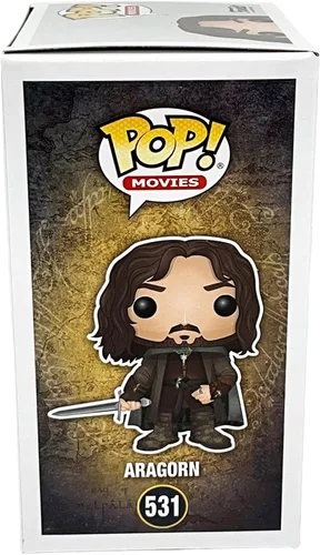Vista 8 de Figura coleccionable de Aragorn de Lord of the Rings, de la marca Funko
