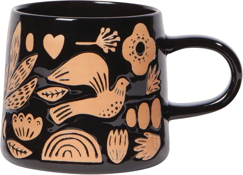 Vista 4 de Now Designs DANICA STUDIO Catbloom - Taza de impresión de Catbloom, 1 EA