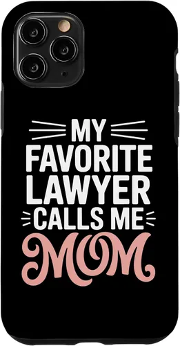 Vista 29 de My Favorite Lawyer Calls Me Mom Proud Law School Parent Case for iPhone 17