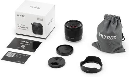 Vista 5 de Viltrox 14mm f4.0 FE, lente AF de 14mm f/4 E Mount de cuadro completo para Sony e-Mount, lente gran angular principal para Sony a6400 a6500 a6600