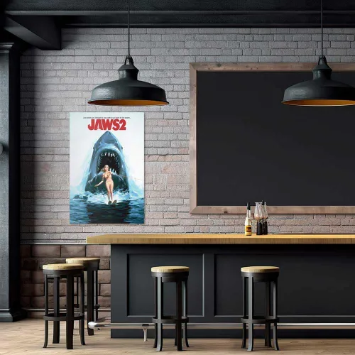 Vista 2 de Jaws 2 - Póster de película con licencia oficial, 24 x 36 pulgadas