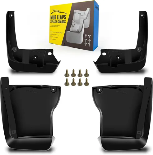 Vista 40 de Aleta de lodo Compatible con 2009-2010 Do-dge Ram 1500/2500/3500, 11-18 Ram 1500/2500/3500, Compatible con ruedas traseras simples, No es compatible