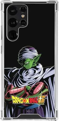 Vista 7 de Skinit Funda transparente compatible con Galaxy S22 Ultra, diseño oficial de Dragon Ball Super Goku