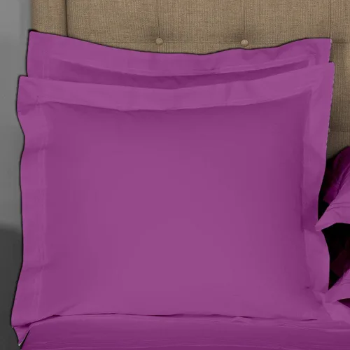 Vista 58 de Crown Collection Juego de 2 fundas de almohada estándar de 20 x 26 pulgadas, hipoalergénicas de 600 hilos, 100% algodón egipcio, fundas de almohada