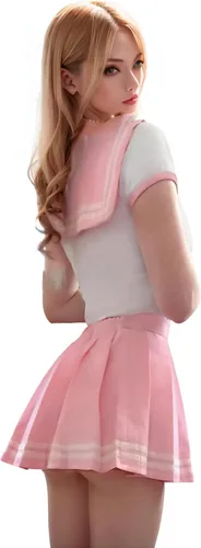 Vista 4 de Disfraz de cosplay de anime para niñas, uniforme japonés JK para Halloween, trajes para mujer
