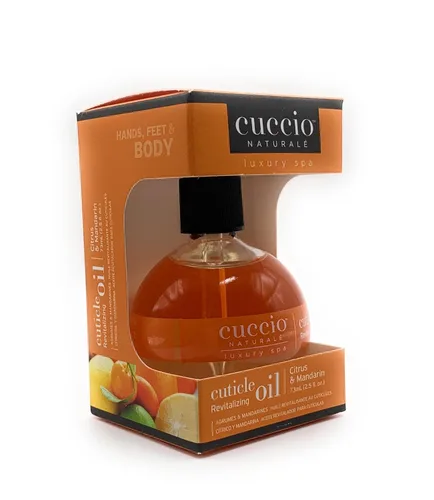 Vista 2 de Cuccio Naturale Citrus & Mandarin - Aceite revitalizante para cutículas, ligero y de rápida absorción, hidratante para uñas y cutículas, aceites