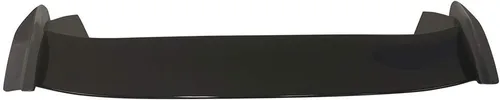Vista 9 de IKON MOTORSPORTS, Alerón de maletero prepintado compatible con Honda Civic 4Dr Sedan 2016-2021, TR pintado #731513 Centro negro brillante y tapa