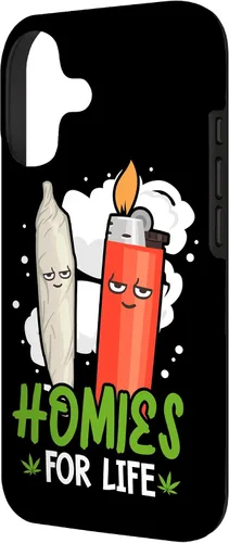 Vista 2 de Homies for Life Marijuana Weed Cannabis 420 - Carcasa para iPhone 17