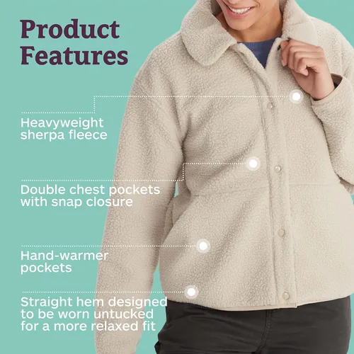 Vista 4 de MARMOT Chaqueta de forro polar Aros para mujer