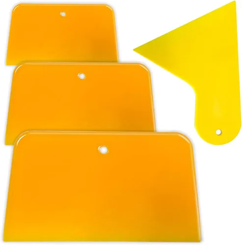 Vista 8 de 4 paquetes de esparcidores de relleno para carrocería, rellenos automotrices, 3, 4, 5, 6 pulgadas, esparcidores de plástico reutilizables
