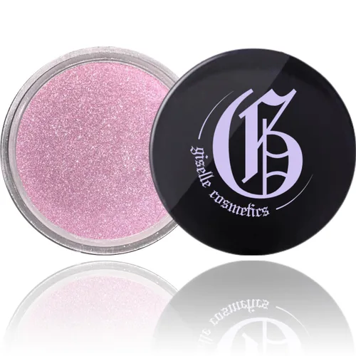 Vista 7 de Sombra de ojos mineral orgánica en polvo suelto - Baby Pink Rosa bebé