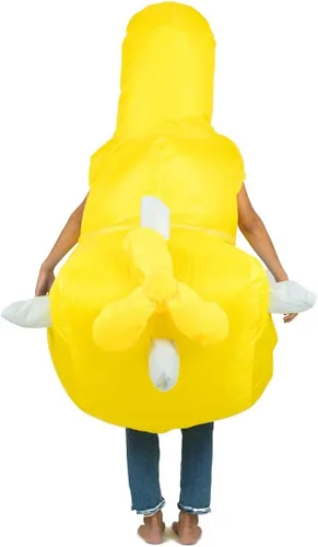 Vista 3 de Bodysocks Fancy Dress Disfraz inflable de submarino amarillo para niños a partir de 6 años