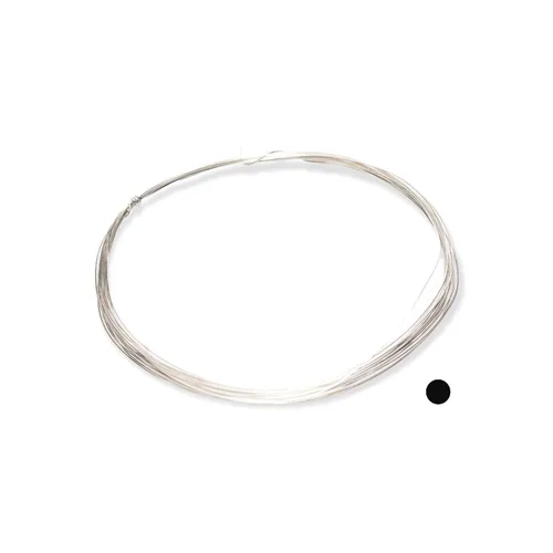 Vista 9 de CRAFT WIRE Calibre 6, alambre de plata de ley 925 (redondo) extremadamente suave hecho en EE. UU. - 15 cm Sterling Silver Wire for Jewelry Making