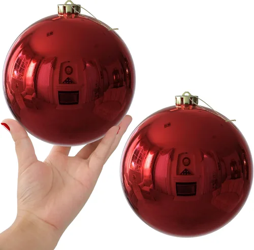 Vista 194 de Esferas pequeñas de Navidad de bronce y dorado de 1.6 pulgadas, adornos para decoración de árbol de Navidad, bolas colgantes inastillables