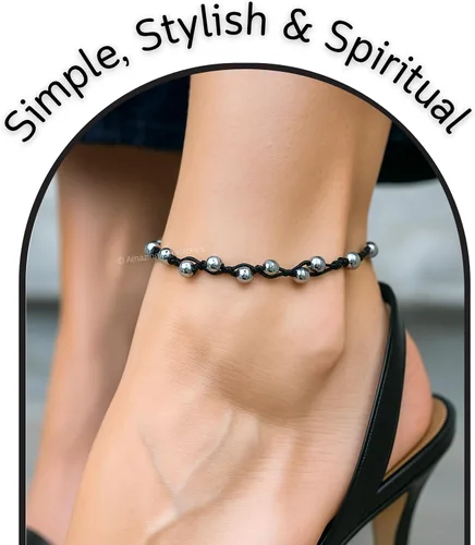 Vista 136 de Amazing Gemstone Crystal Anklet Ankle Bracelets for Women - Waterproof Beaded Healing Crystal Anklets, Plus Size Chakra Gemstone Bead Anklet