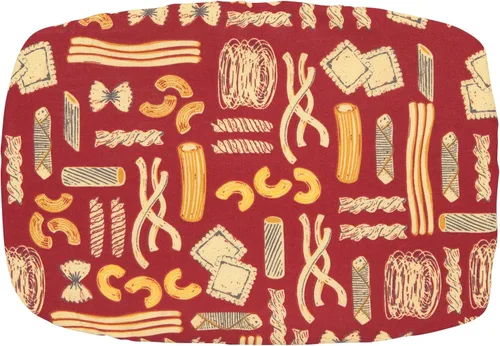 Vista 2 de Now Designs Buona Pasta Save It - Cubierta reutilizable de algodón para hornear para hornear, se adapta a sartenes de 9 x 13 pulgadas Pasta Buona