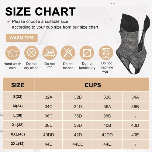 Vista 6 de FeelinGirl Faja invisible sin espalda para mujer, talla grande, faja invisible con brasier integrado