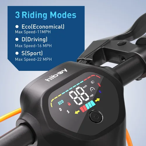 Vista 9 de Hiboy MAX Pro Electric Scooter, 46.6 Miles & 22 MPH Commuting E-Scooter