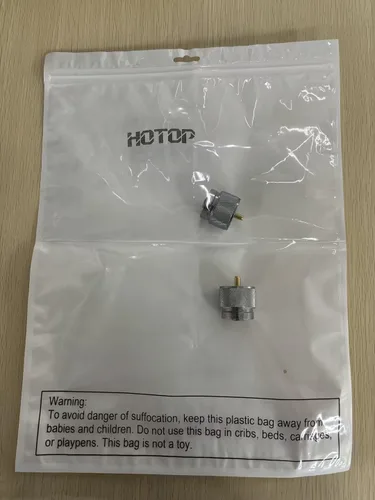 Vista 2 de Hotop Adaptador de estufa de camping de 2 piezas, propano de 1 libra a válvula lindal EN417 Ajuste de recipiente de propano a butano, compatible