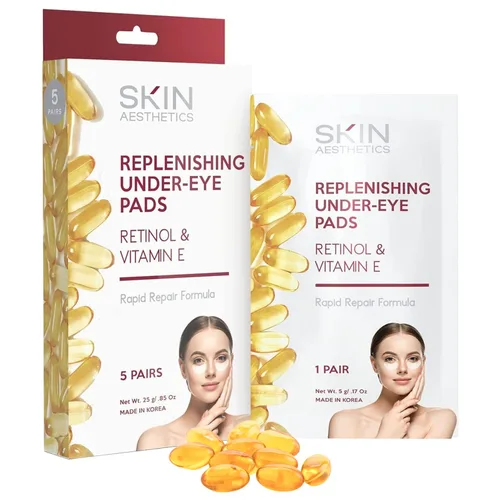 Vista 9 de Skin Aesthetics Parches hialurónicos y de colágeno para debajo de los ojos, reduce la hinchazón, las bolsas y las arrugas, ultra hidratantes